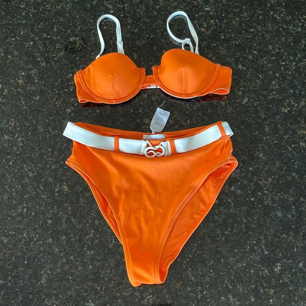 Onia high waist bikini set